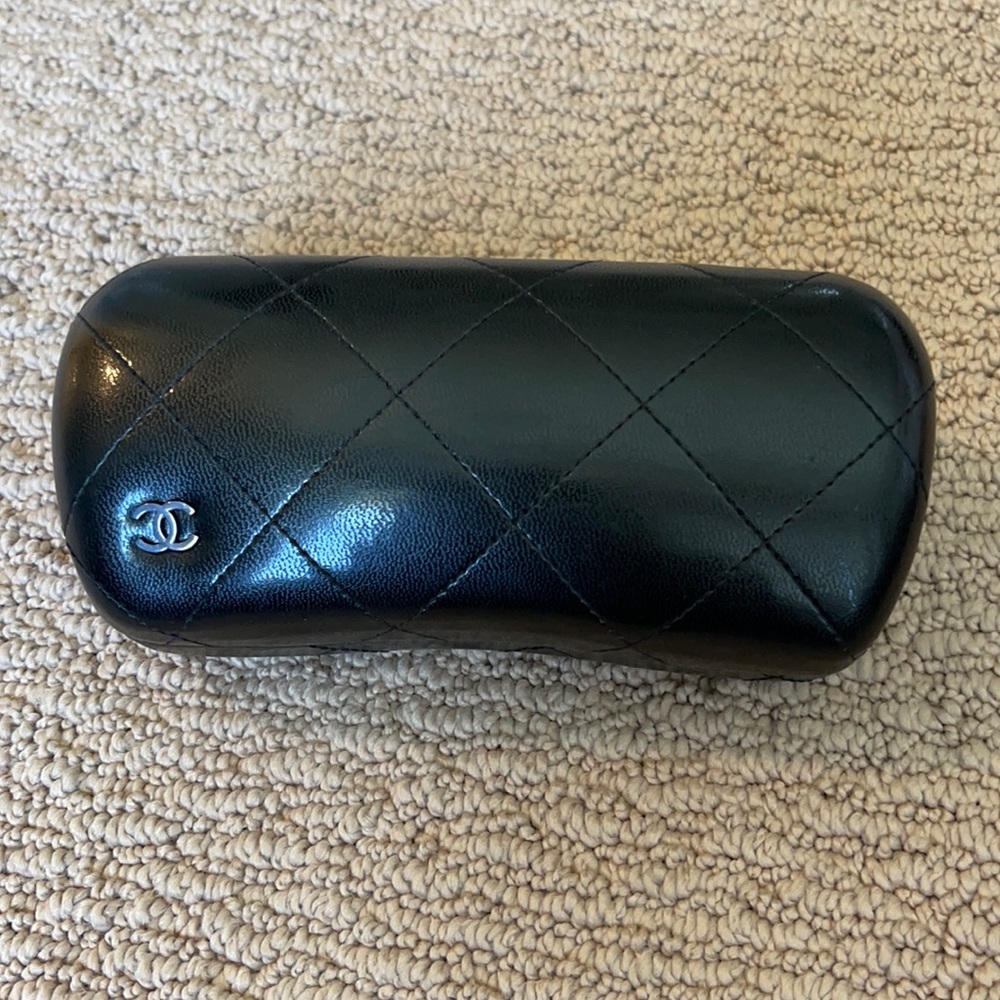 Chanel Leather Sunglasses Case